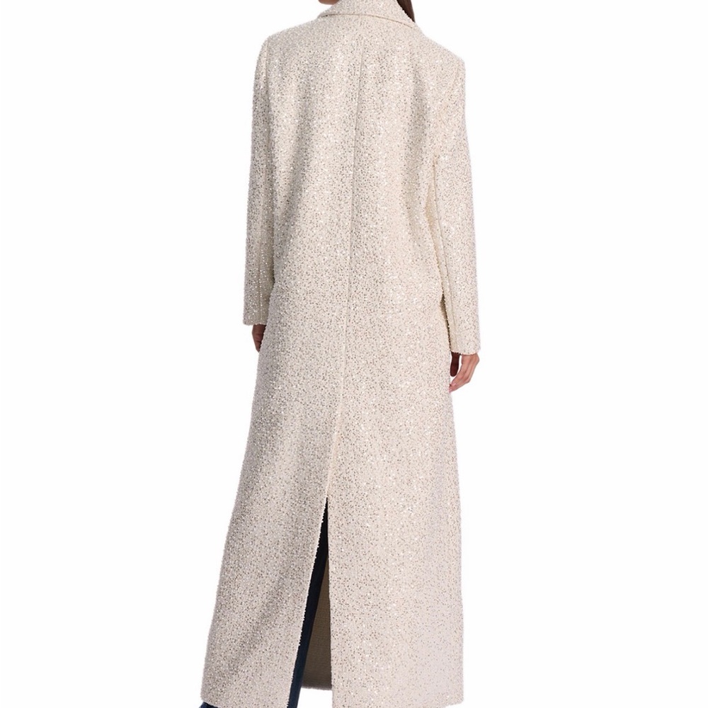 ALICE+OLIVIA NICHOLAS EMBELLISHED COAT SIZE SMALL - Picture 4 of 12